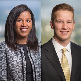 Mitchell Williams Attorneys Sainabou Sonko and Nathan Coulter Presented  at the Firm