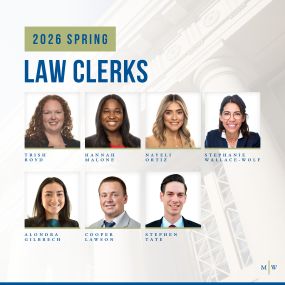  Mitchell Williams Welcomes Spring 2026 Law Clerks