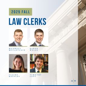 Mitchell Williams Welcomes 2025 Fall Term Law Clerks