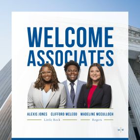 Mitchell Williams Welcomes Associates Jones, McLeod, McCulloch 