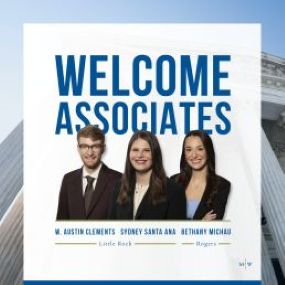 Mitchell Williams Welcomes Associates Clements, Santa Ana and Michau to the Firm
