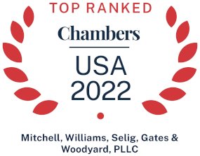 Six Practices / Eighteen Mitchell Williams Attorneys Recognized in 2022 Chambers USA 