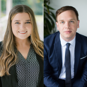 H. Maurice Mitchell Leaders in Law Scholarships Awarded to Law Students Rylie Slone and Caleb Scott 
