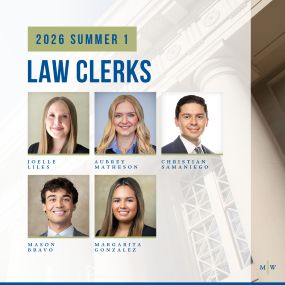 Mitchell Williams Welcomes 2026 Summer I Law Clerks
